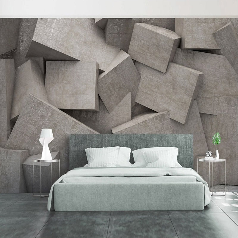 3D Wallpaper Space Geometric
